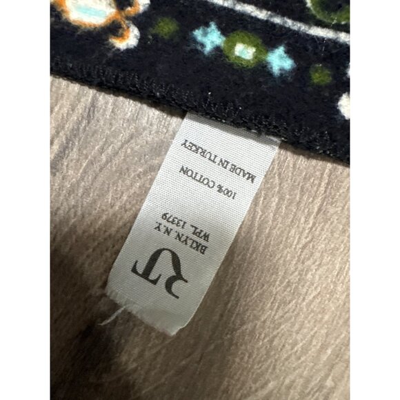 Tiger Print Cotton Wall Hanging/Throw Blanket 51" X 36" With Ornate Border - Picture 2 of 6